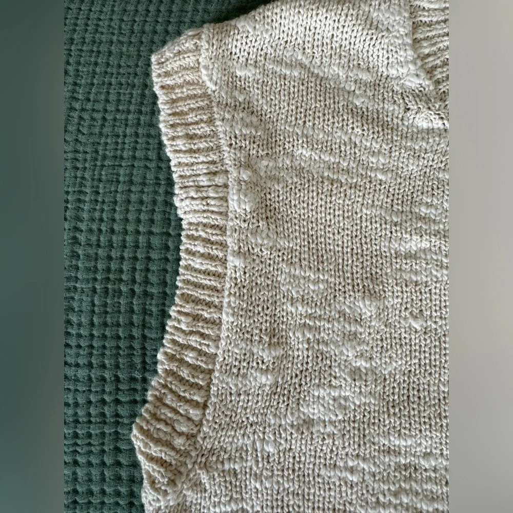 TWOTHIRDS Abang Cotton Sleeveless Knit Top - Ecru - Picture 8 of 16